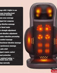 Siyaco Full Body Shiatsu Massage Chair – 3D Kneading Massage Cushion with Red Light Therapy & Heat, Back Pain Relief Seat for Home, Office Chair & Car Seat