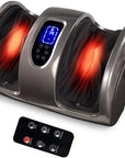 Siyaco Foot Massage Machine w/ Heat | 5-in-1 Reflexology System- Kneading Rolling Shiatsu Scraping for Calf-Leg
