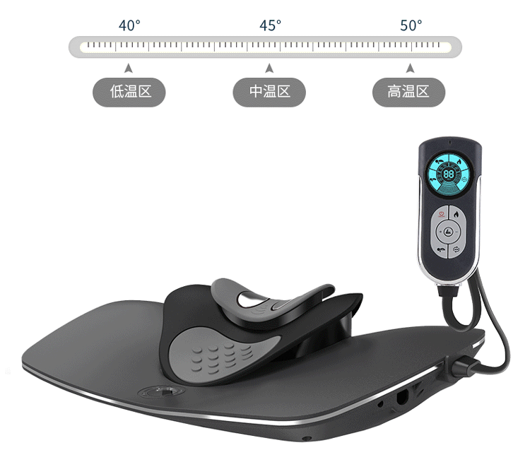 Neck and Back Massager: Traction & Decompression Therapy