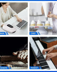 Smart Heated Hand Massager – 2025 Wireless Finger & Joint Therapy with Heat & Compression for Pain Relief & Relaxation