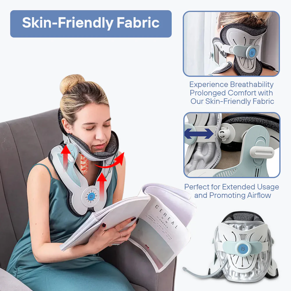 The Right Cervical Traction Device for Neck Pain Relief by Siyaco