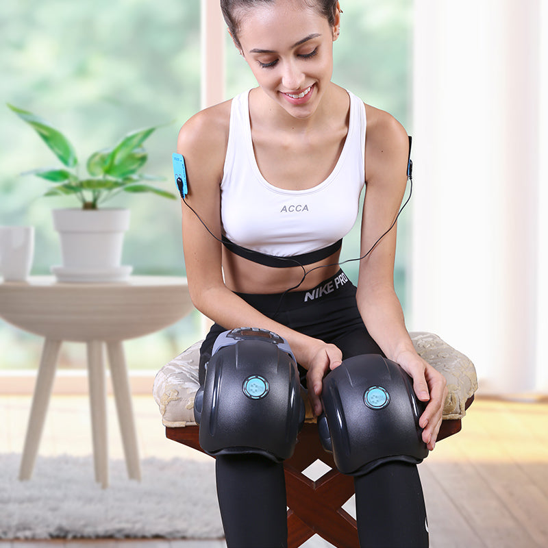 Siyaco Electric Knee Massager with Heat &amp; Vibration | Knee EMS Care Device