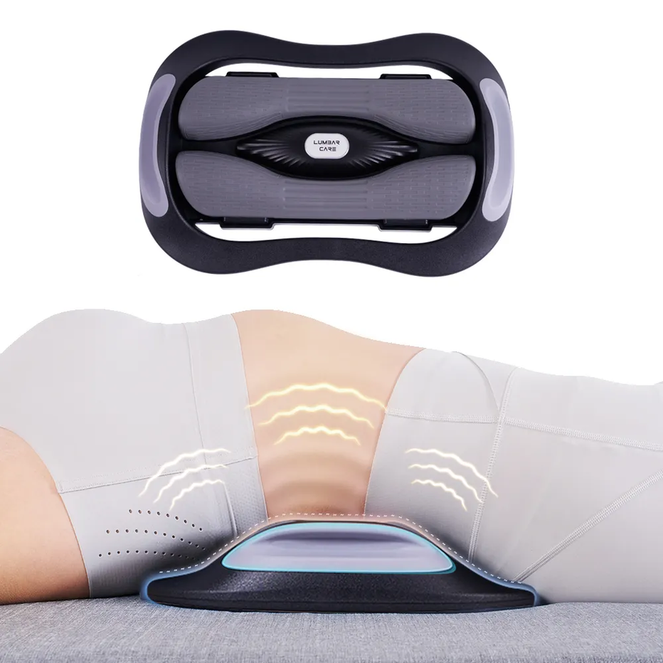 Siyaco New Lower Back Massager I Back Pain Lumbar Traction Device