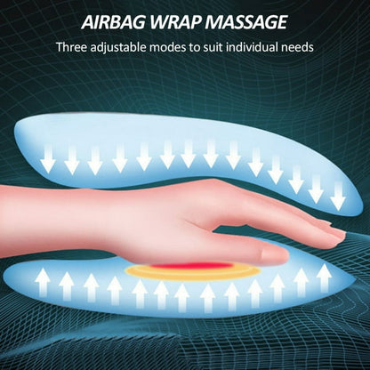 Smart Heated Hand Massager – 2025 Wireless Finger & Joint Therapy with Heat & Compression for Pain Relief & Relaxation