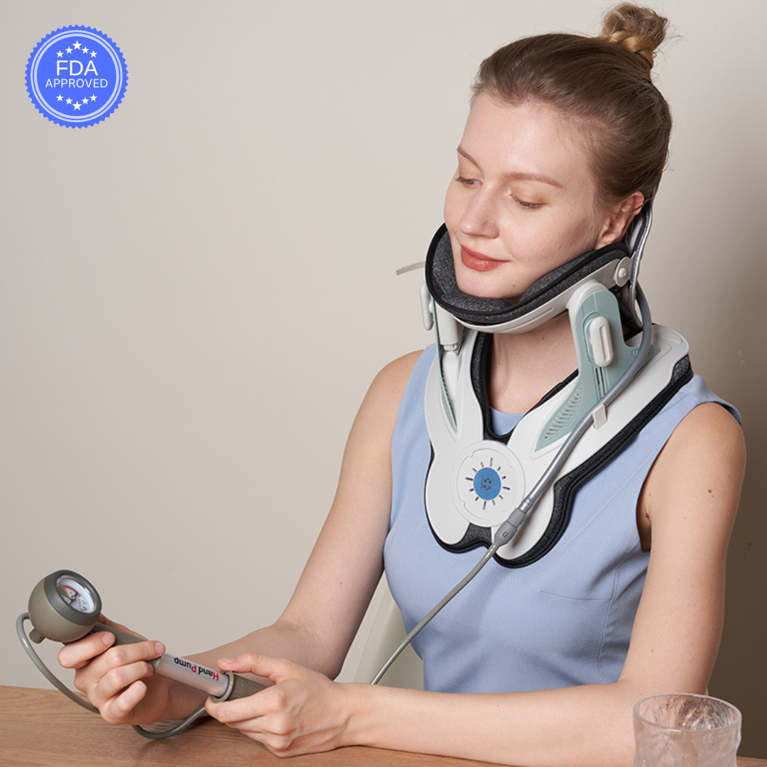 Siyaco Inflatable Cervical Traction Device - Neck Pain Relief