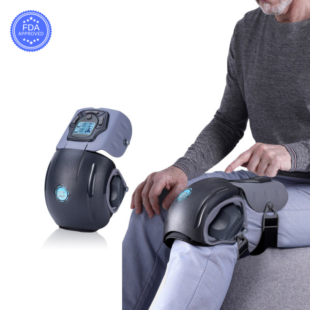 Siyaco Electric Knee Massager with Heat & Vibration