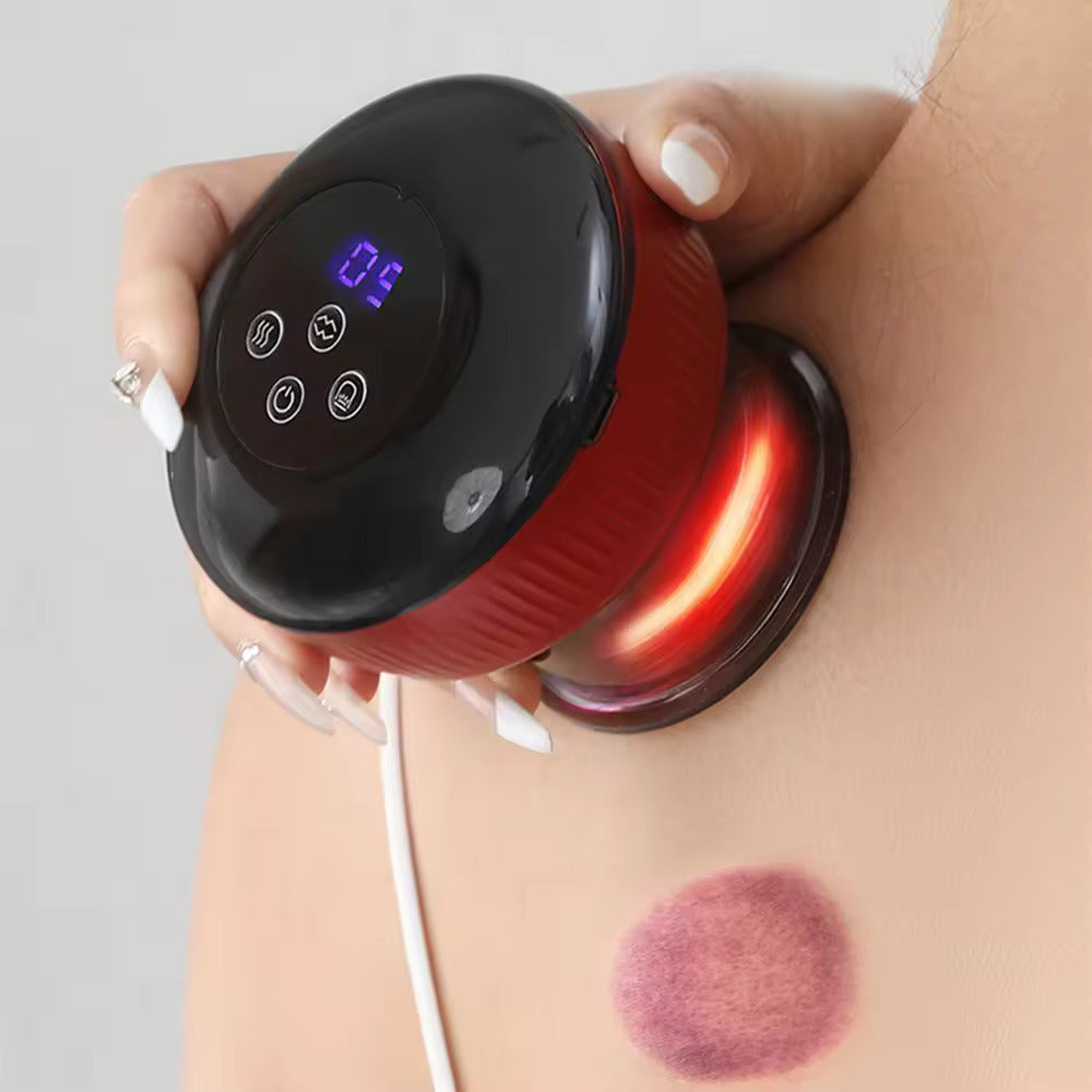 Siyaco Electric Cupping Device for Muscle Pain Relief (12 Levels)